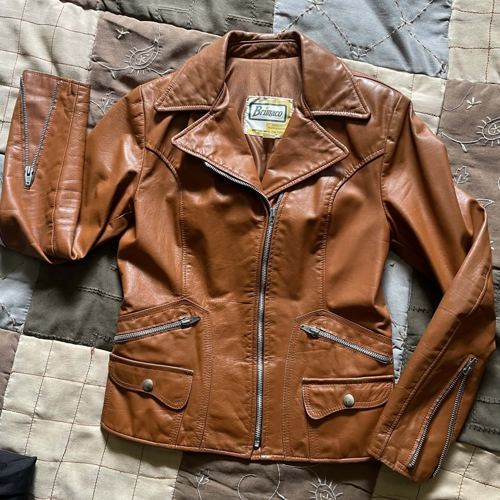 Leather Jacket by Brimaco Vintage